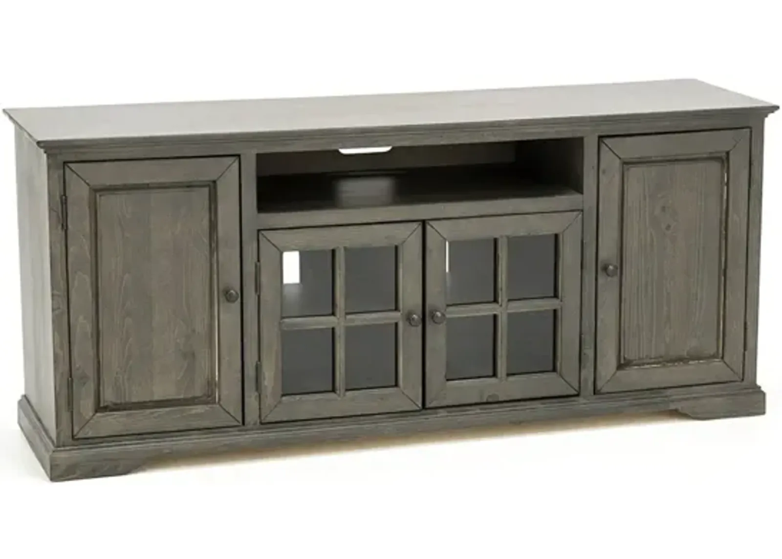 Hamilton 74" Storm Grey Entertainment Console