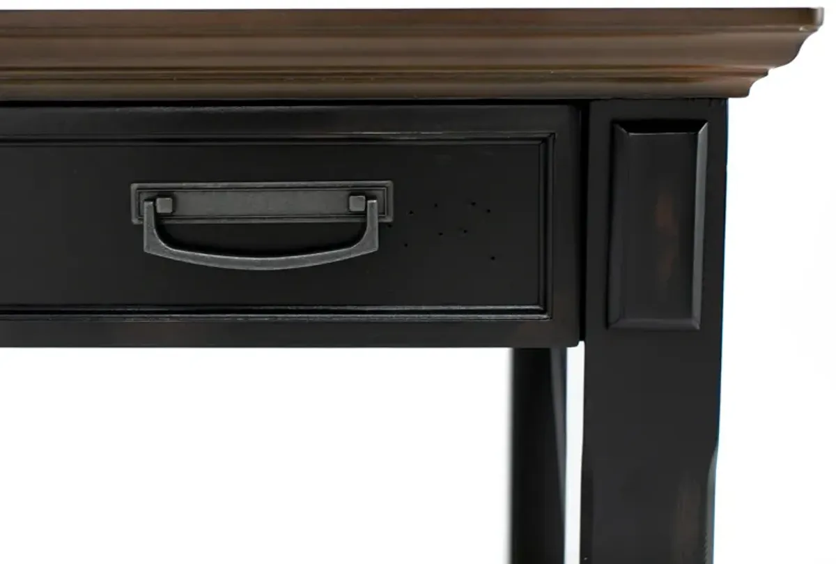 Estate Black Writing L-Desk