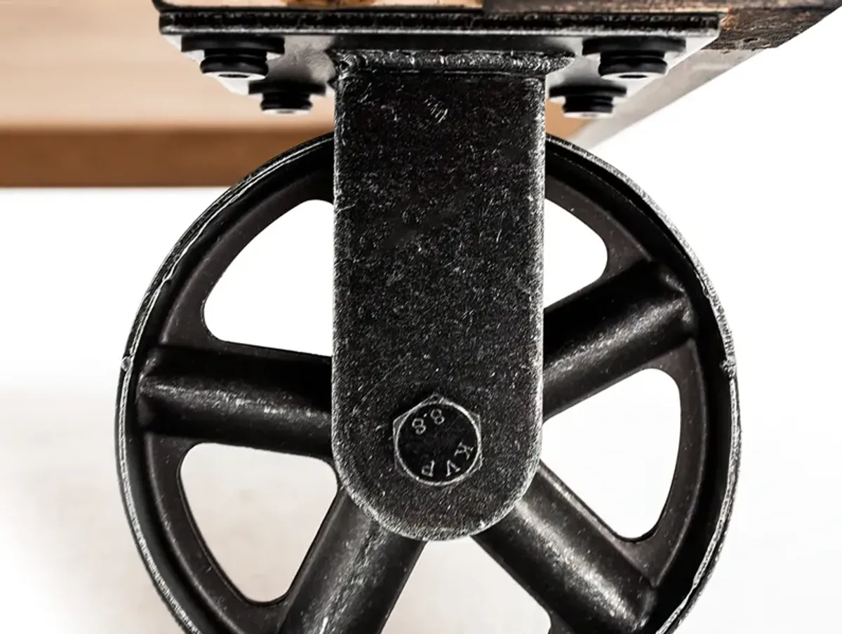 Industrial Ghost Black Cocktail Table
