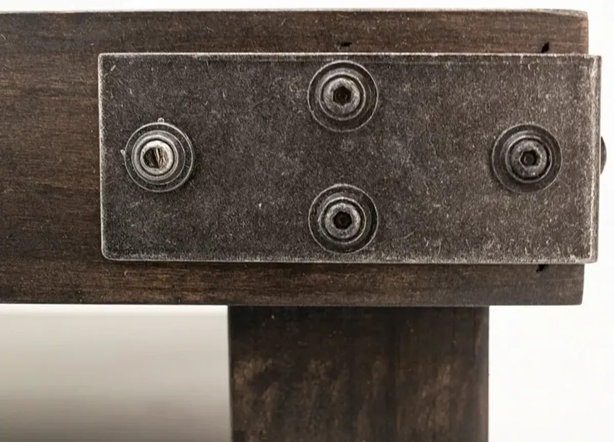 Industrial Ghost Black Cocktail Table