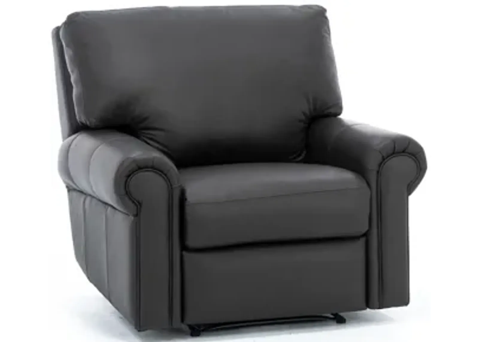 Design and Recline Fairfax Leather Power Recliner