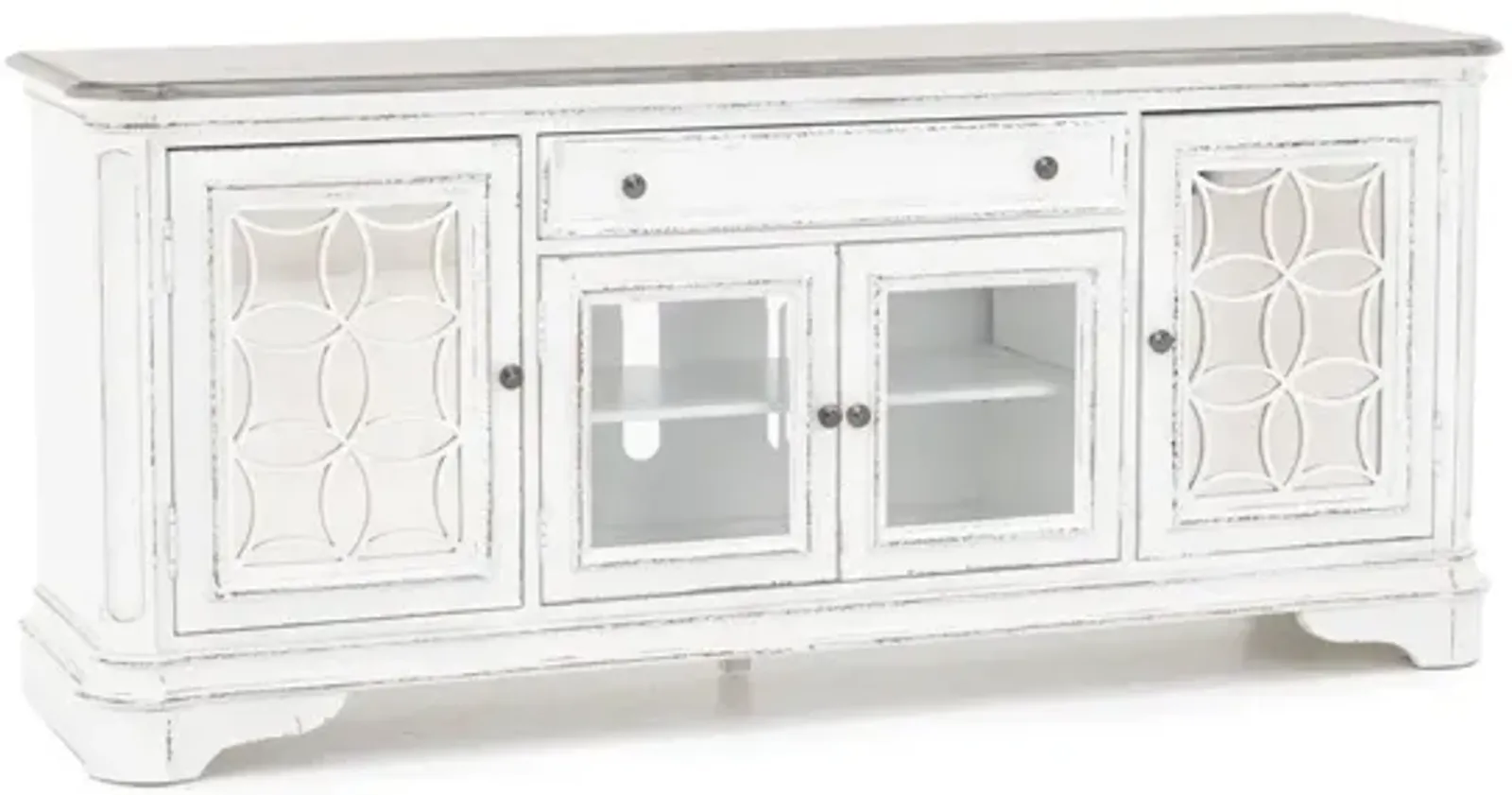 Magnolia Manor 74" Entertainment Console