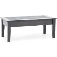 Grey Mosaic Cocktail Table