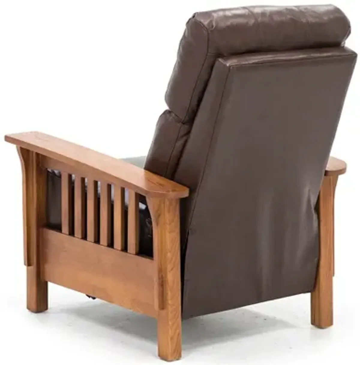 Direct Designs® Colton Leather Push Back High Leg Recliner