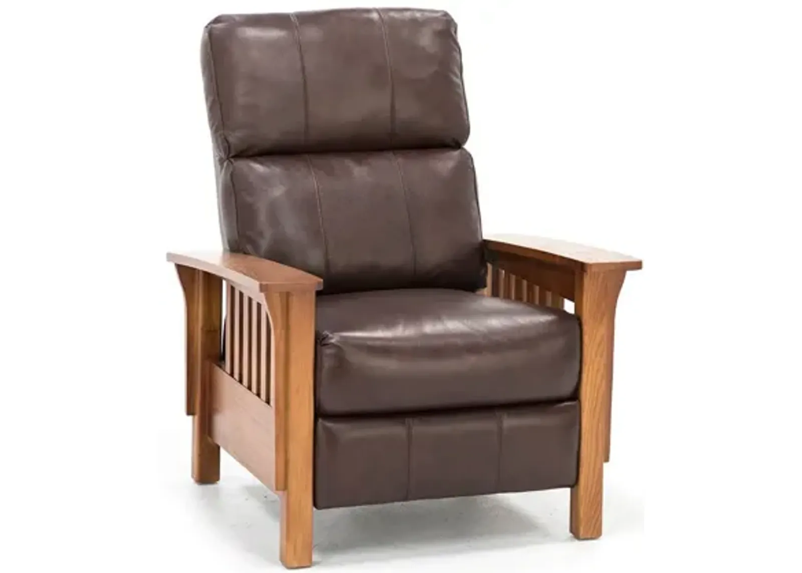 Direct Designs® Colton Leather Push Back High Leg Recliner