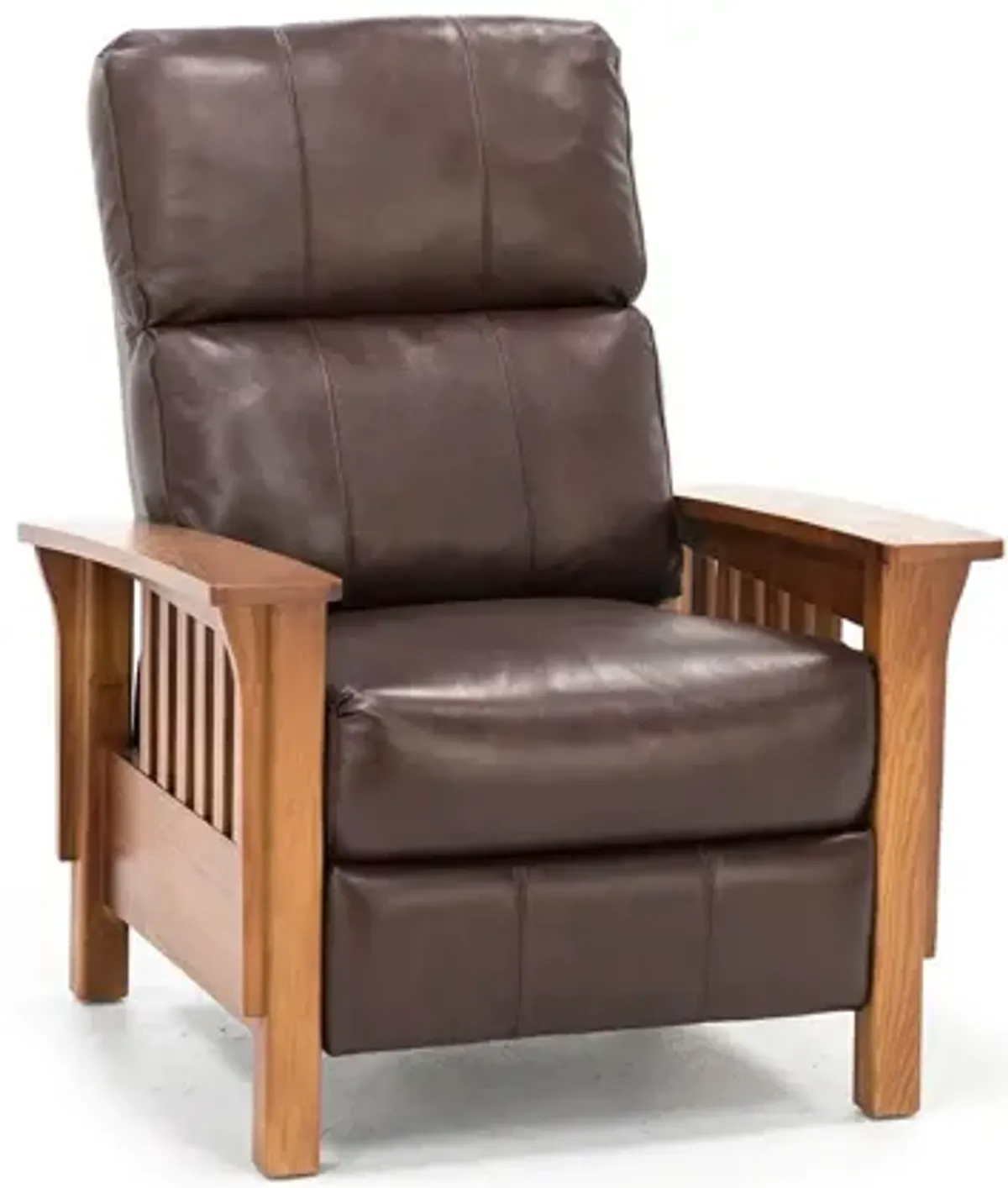 Direct Designs® Colton Leather Push Back High Leg Recliner