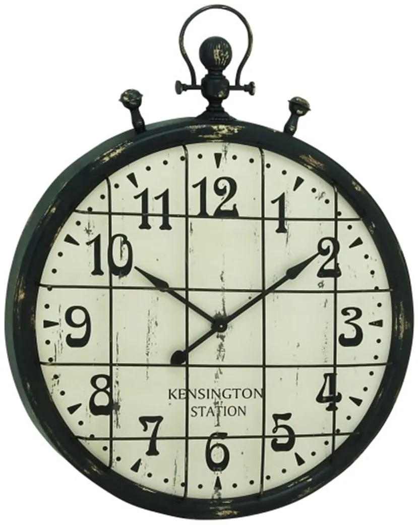 Kensington Station Wall Clock 39"W x 50"H