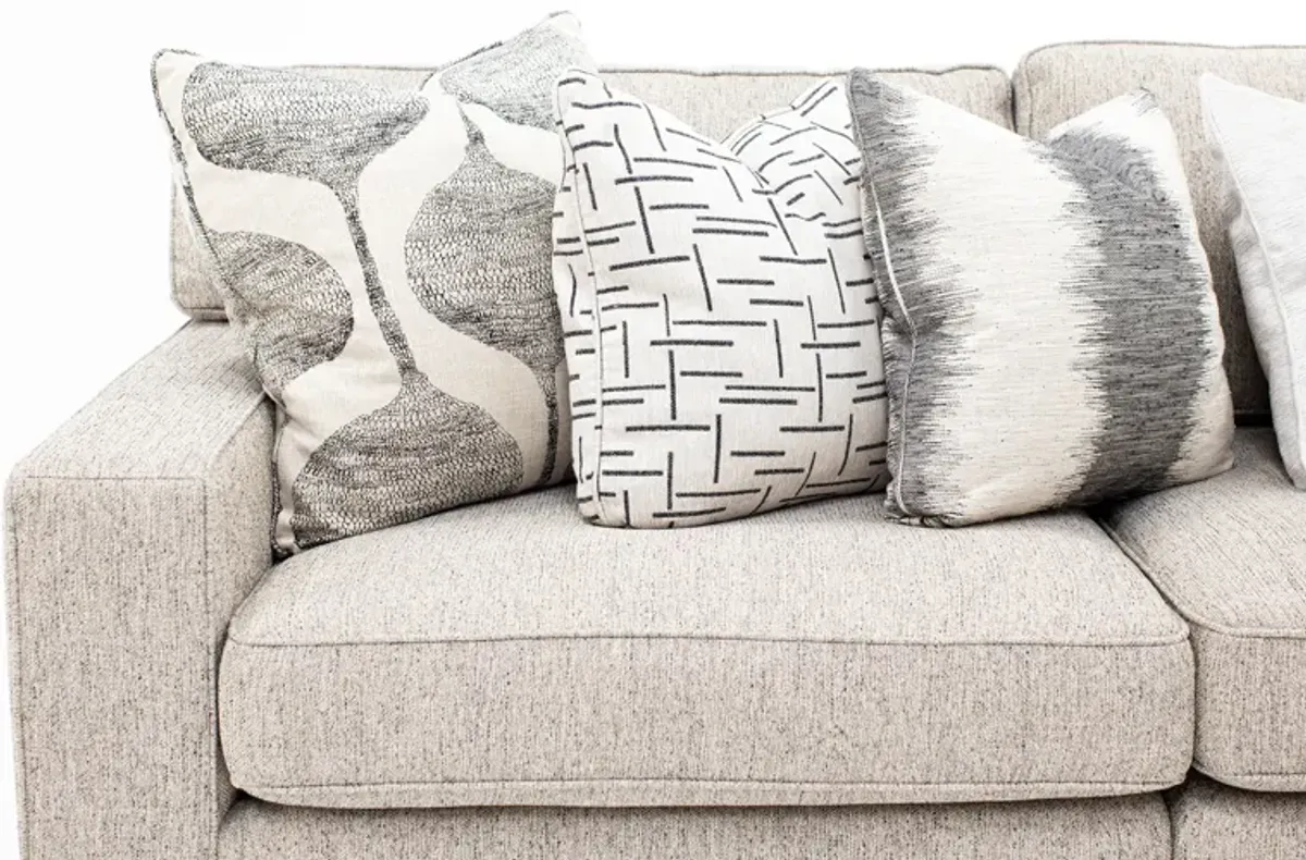 Casbah 7-Pc. Modular In Grey In Right-Facing