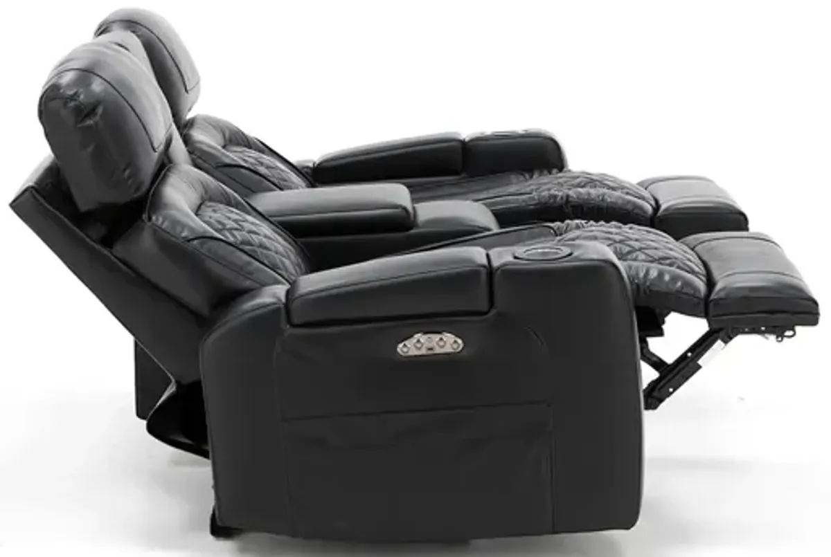 Direct Designs® Finale Power Headrest Reclining Console Loveseat