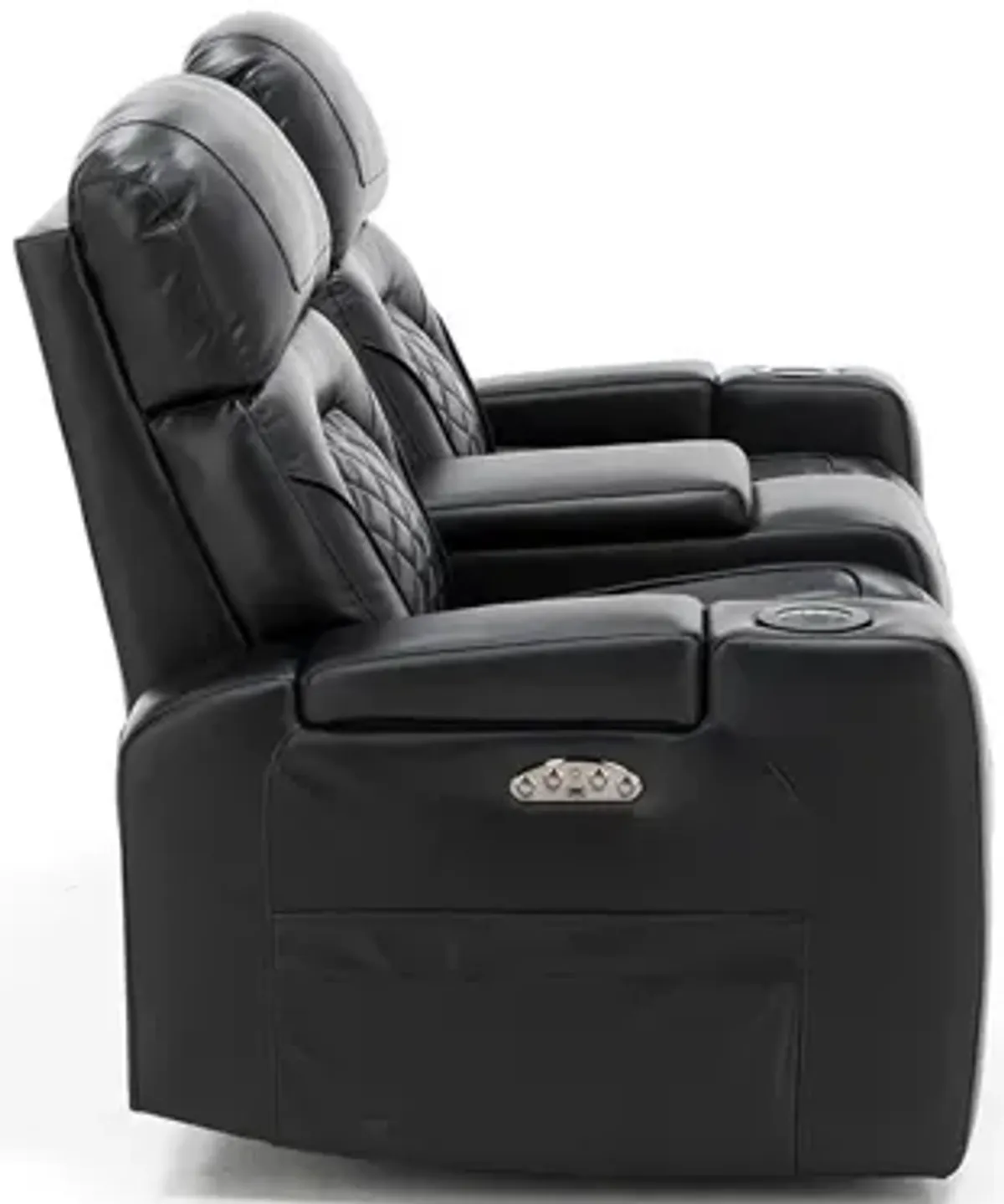 Direct Designs® Finale Power Headrest Reclining Console Loveseat