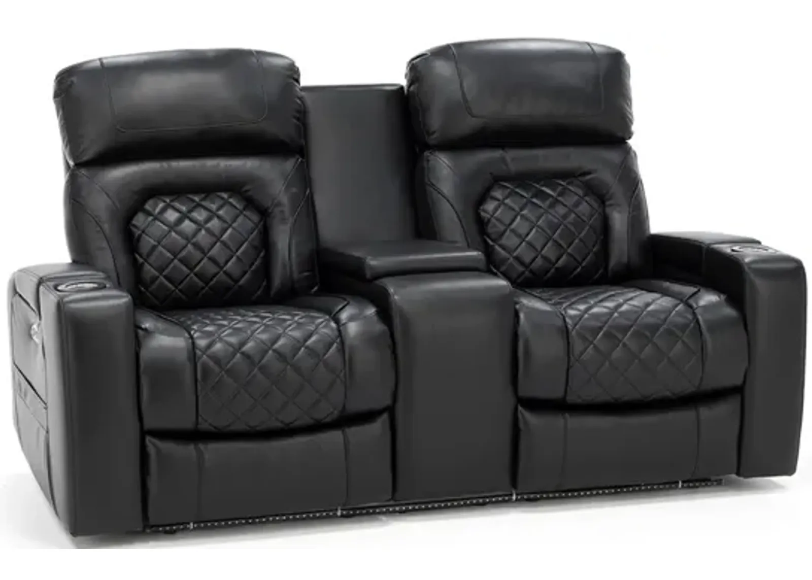 Direct Designs® Finale Power Headrest Reclining Console Loveseat