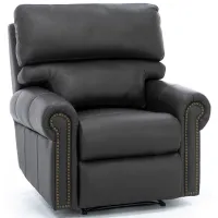 Design and Recline Connor Leather Power Recliner