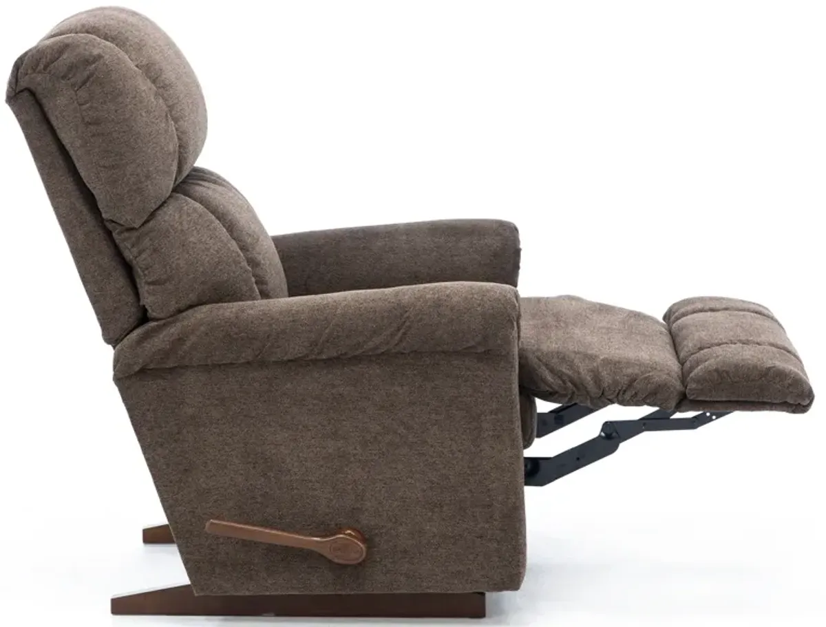 Pinnacle Rocker Recliner in Java Brown