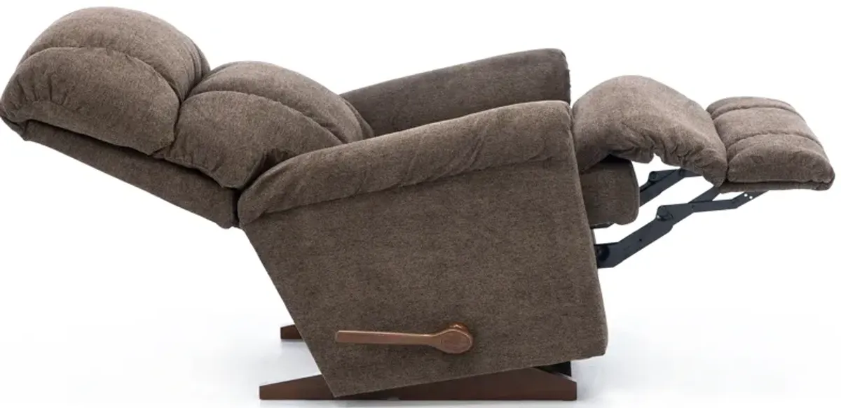 Pinnacle Rocker Recliner in Java Brown