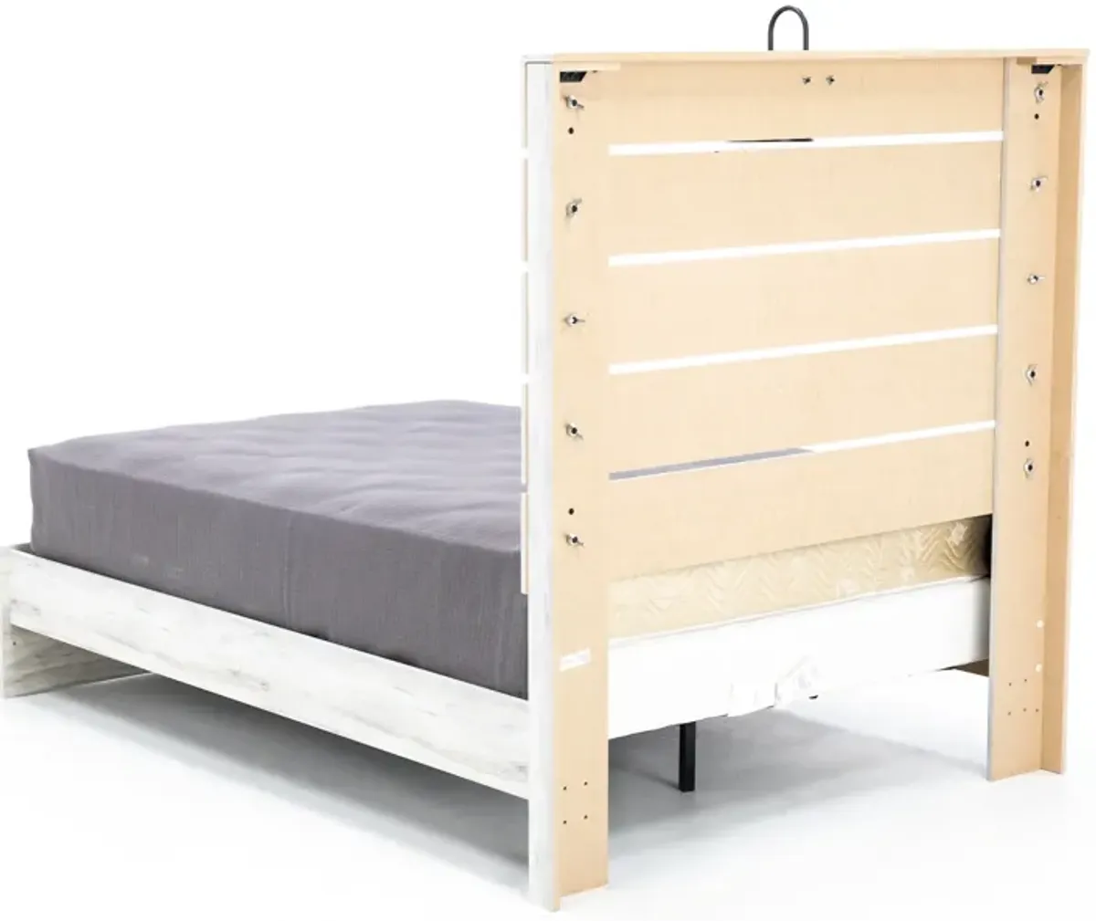 Dylan White Full Panel Bed