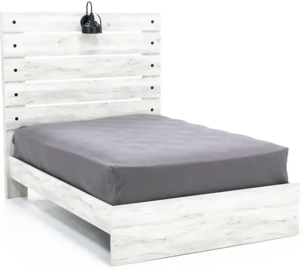 Dylan White Full Panel Bed