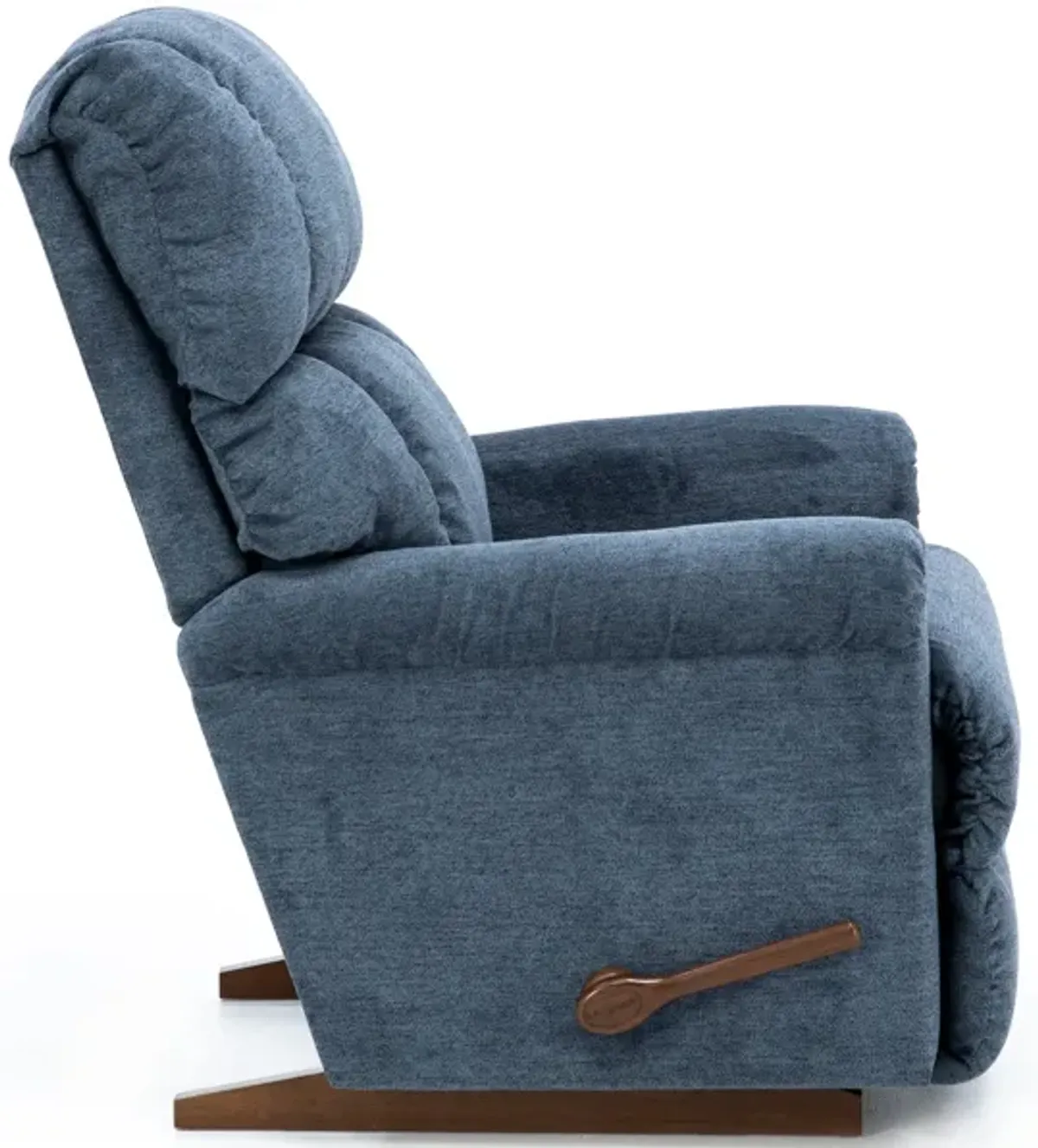 Pinnacle Rocker Recliner in Denim Blue