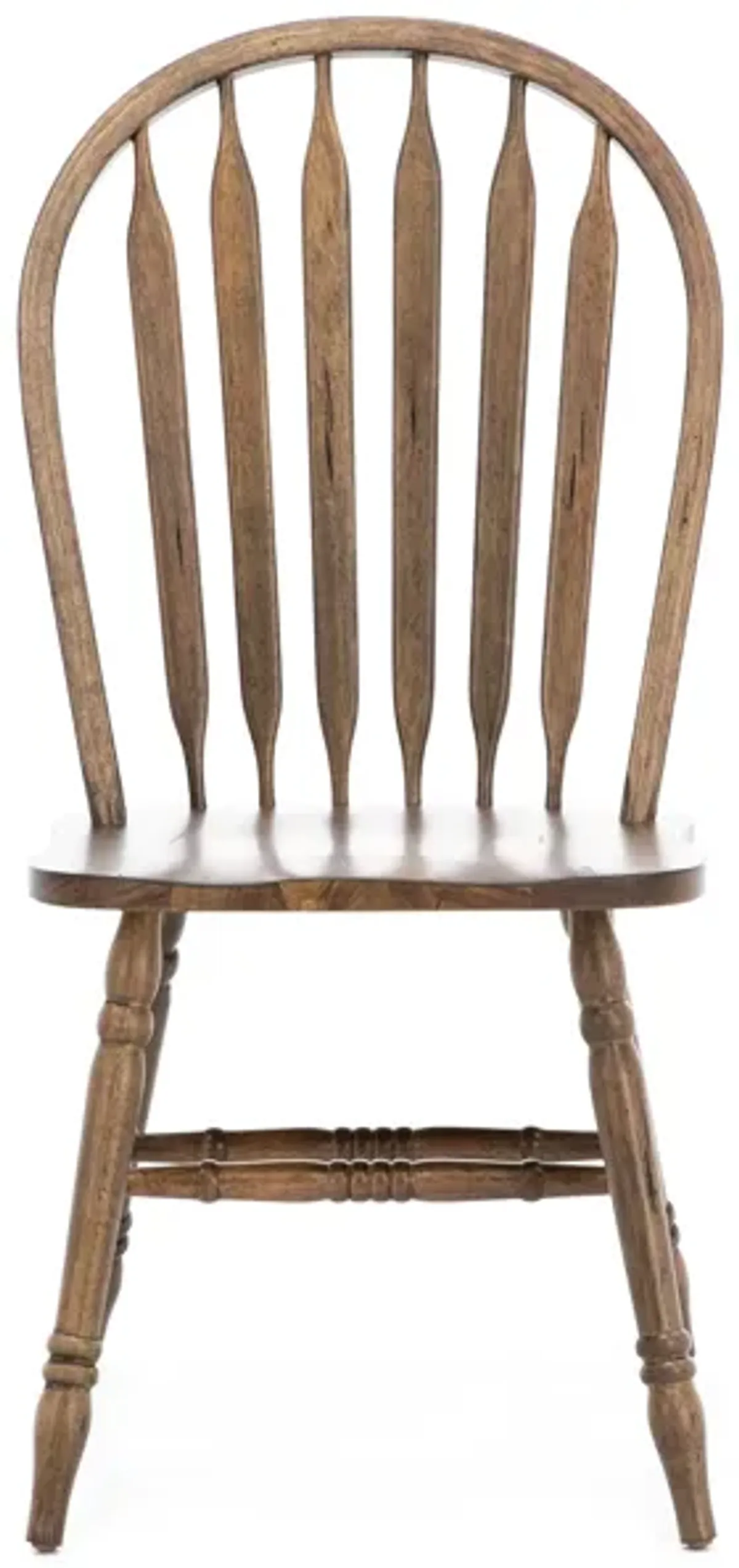 Windsor Side Chair In Antique Honey