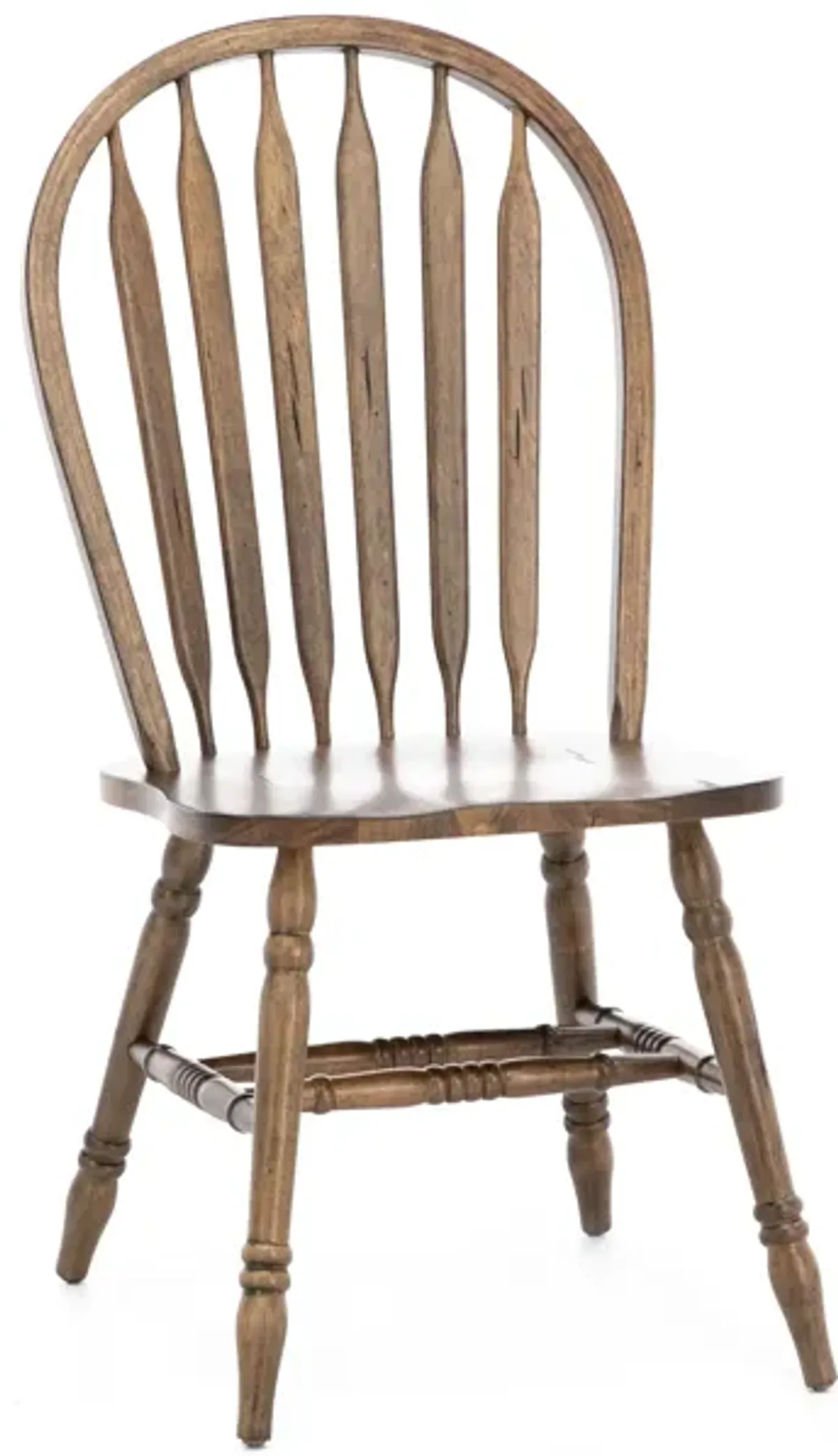 Windsor Side Chair In Antique Honey