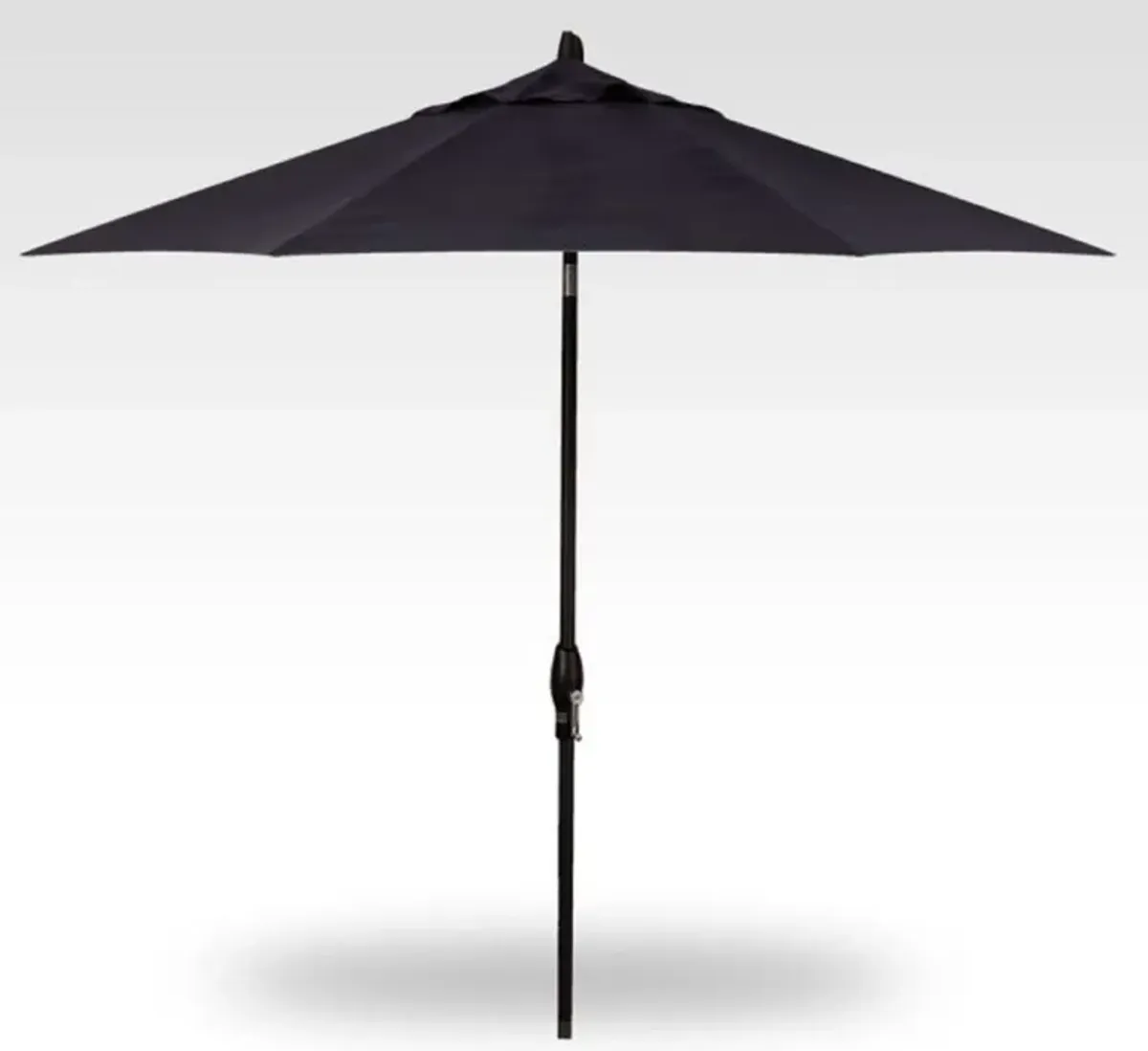 9' Navy Push Button Tilt Umbrella