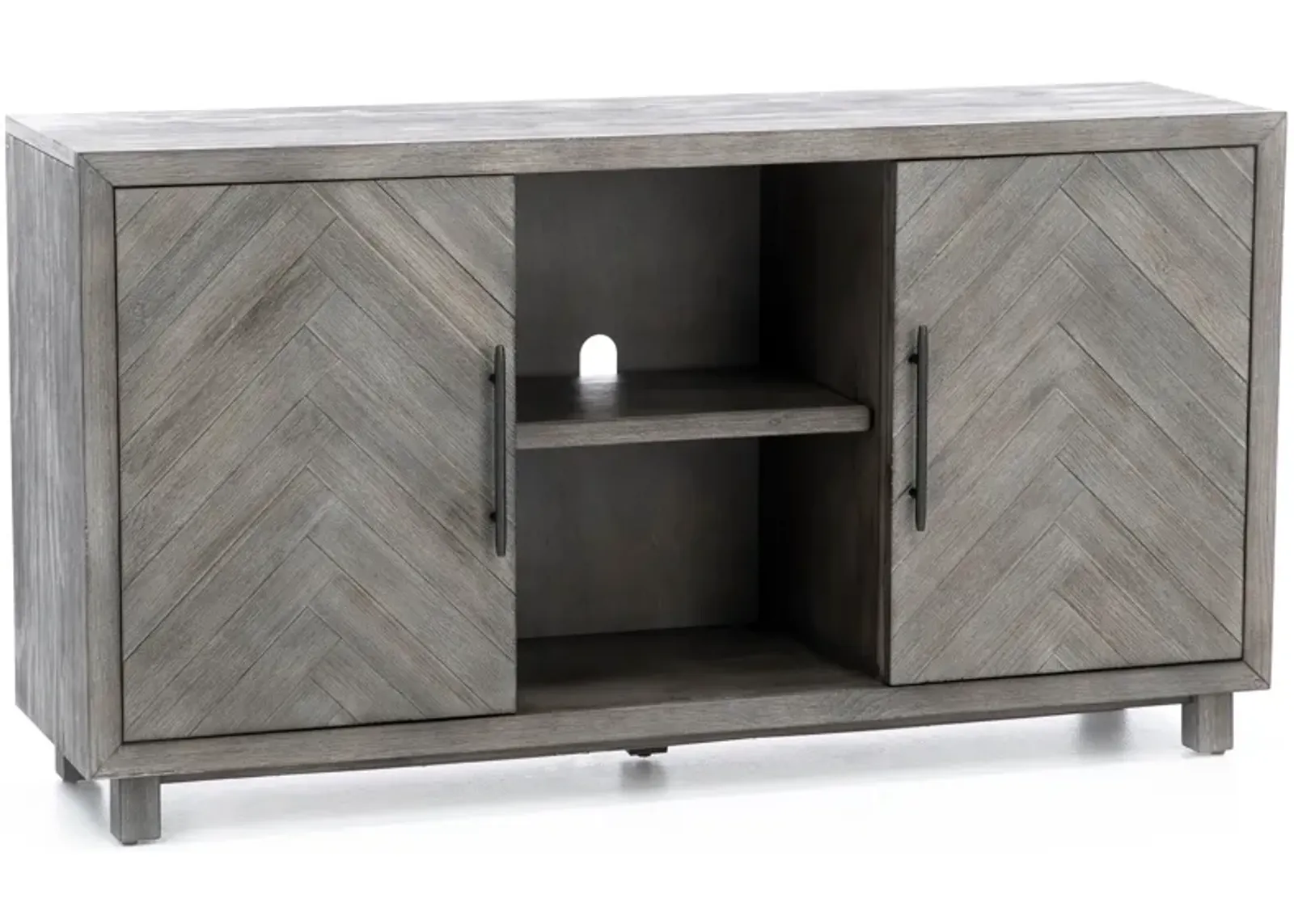 Chevron 60" Entertainment Console