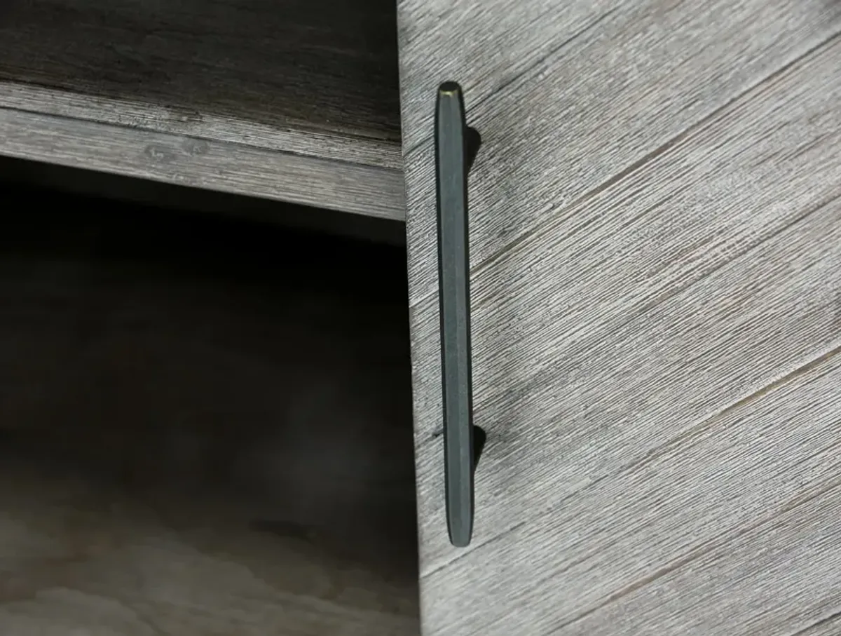 Chevron 80" Entertainment Console