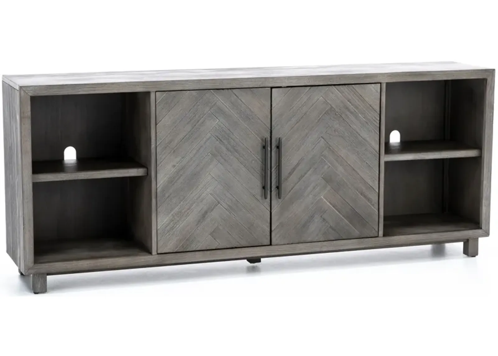 Chevron 80" Entertainment Console