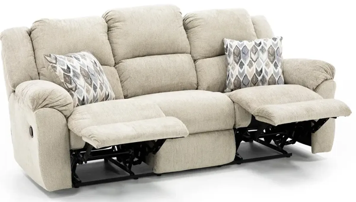 Moonrise Reclining Sofa in Fawn