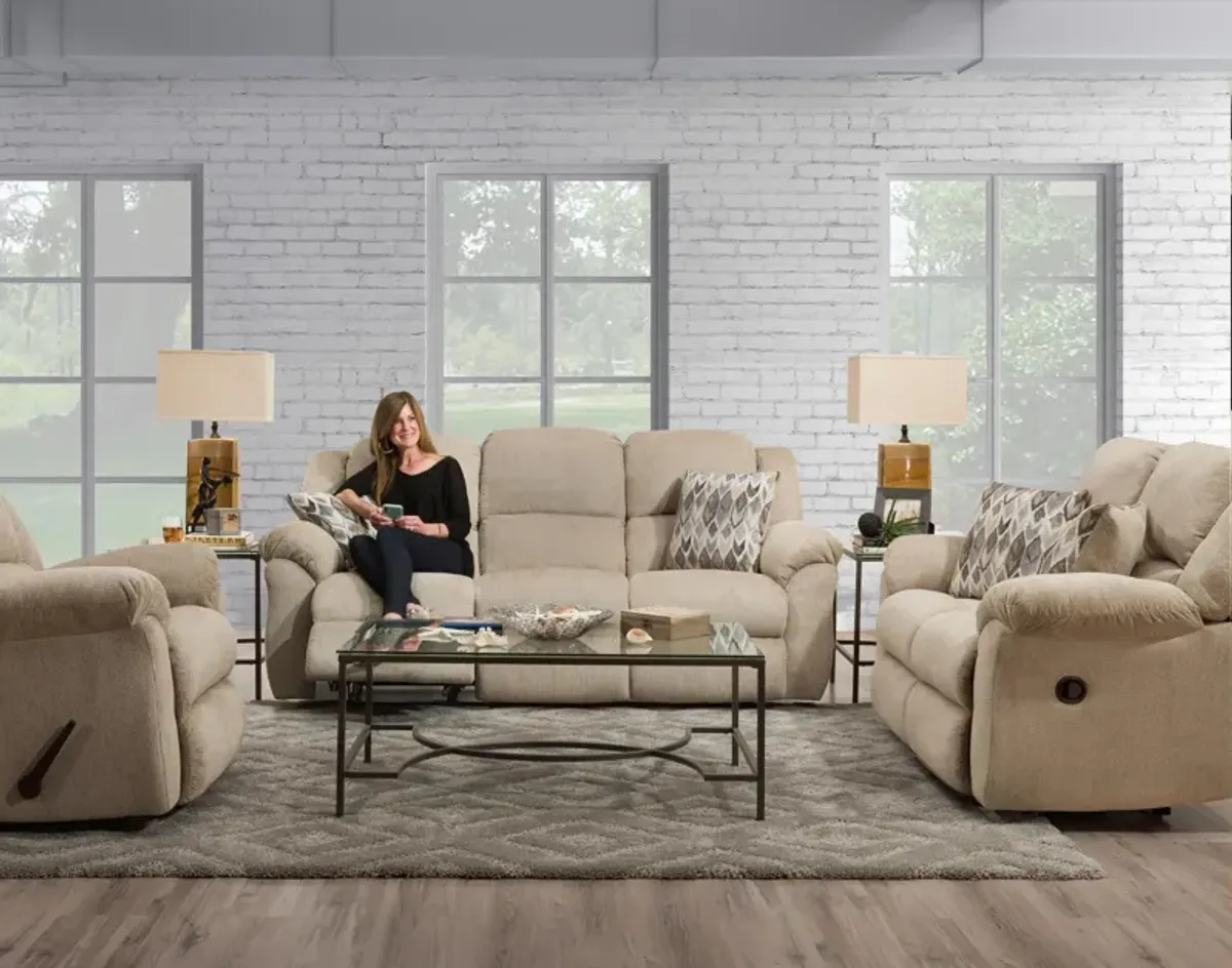 Moonrise Reclining Sofa in Fawn