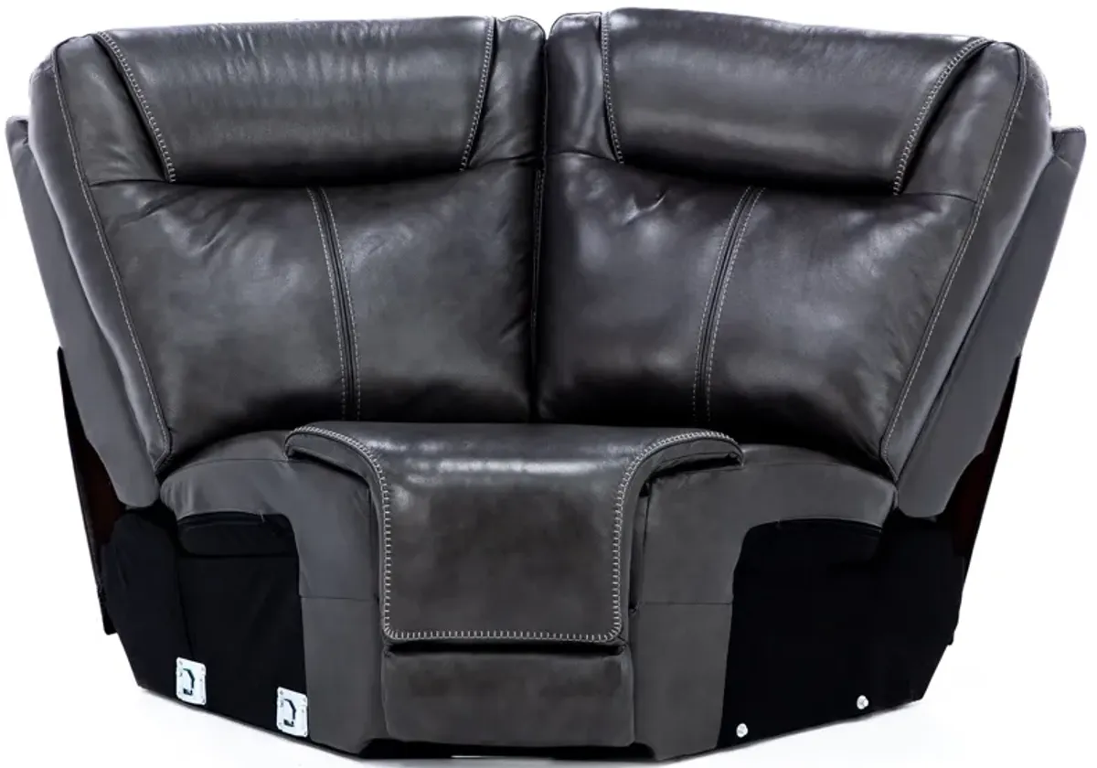 Zion 7-Pc. Leather Fully Loaded Reclining Modular