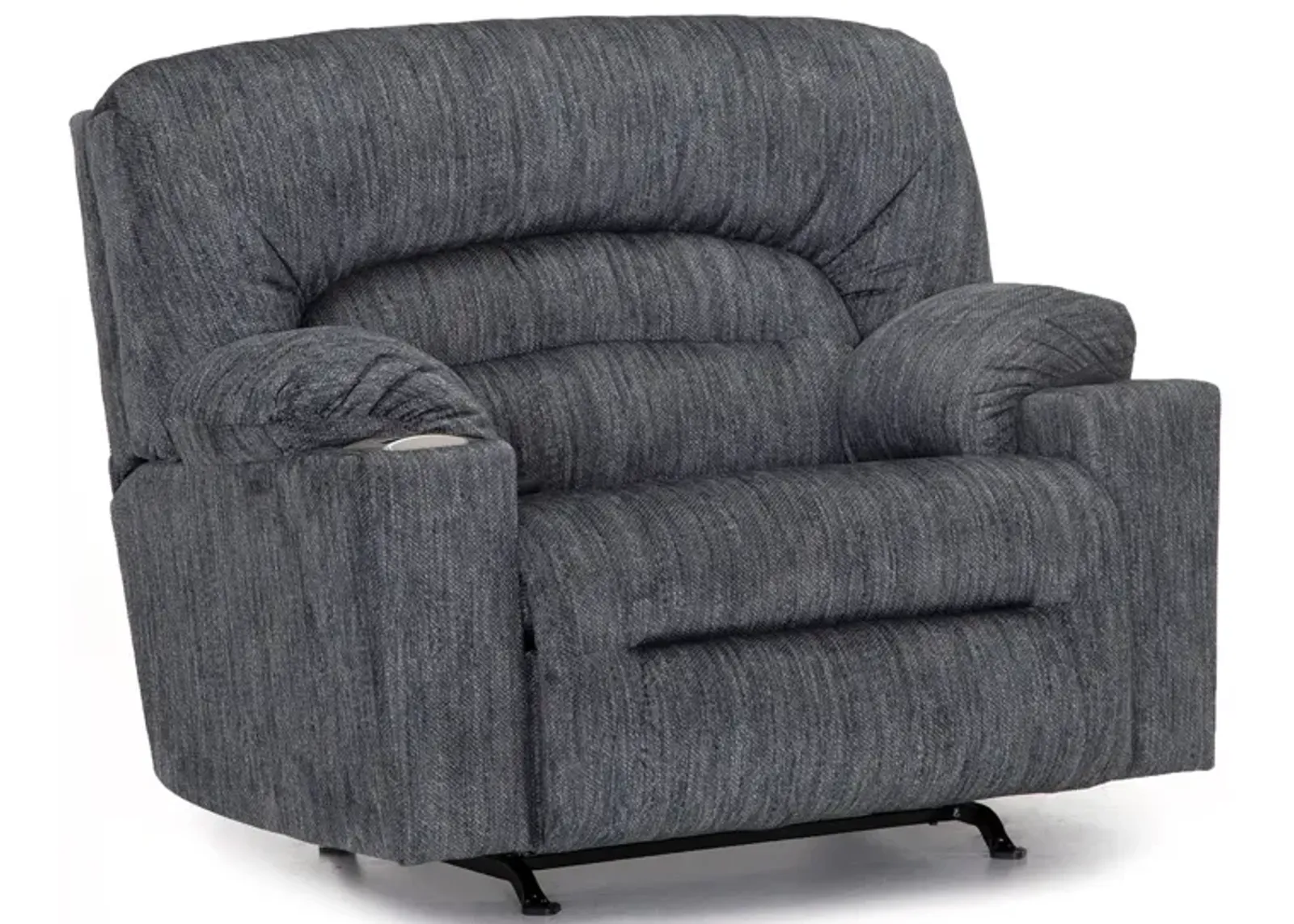 Charles Extra Wide Power Recliner in Grey