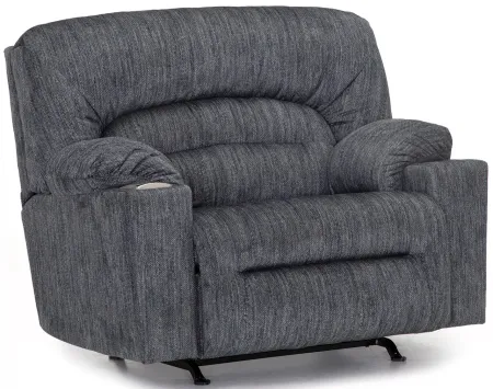 Charles Extra Wide Power Recliner in Grey