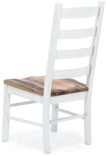 Daniels' Amish Ladderback Side Chair Two Tone