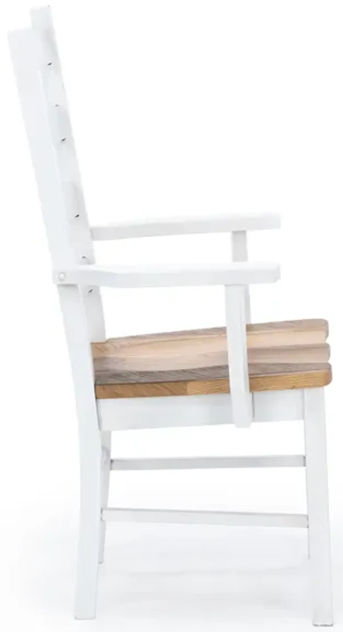 Daniels' Amish Ladderback Arm Chair Two Tone