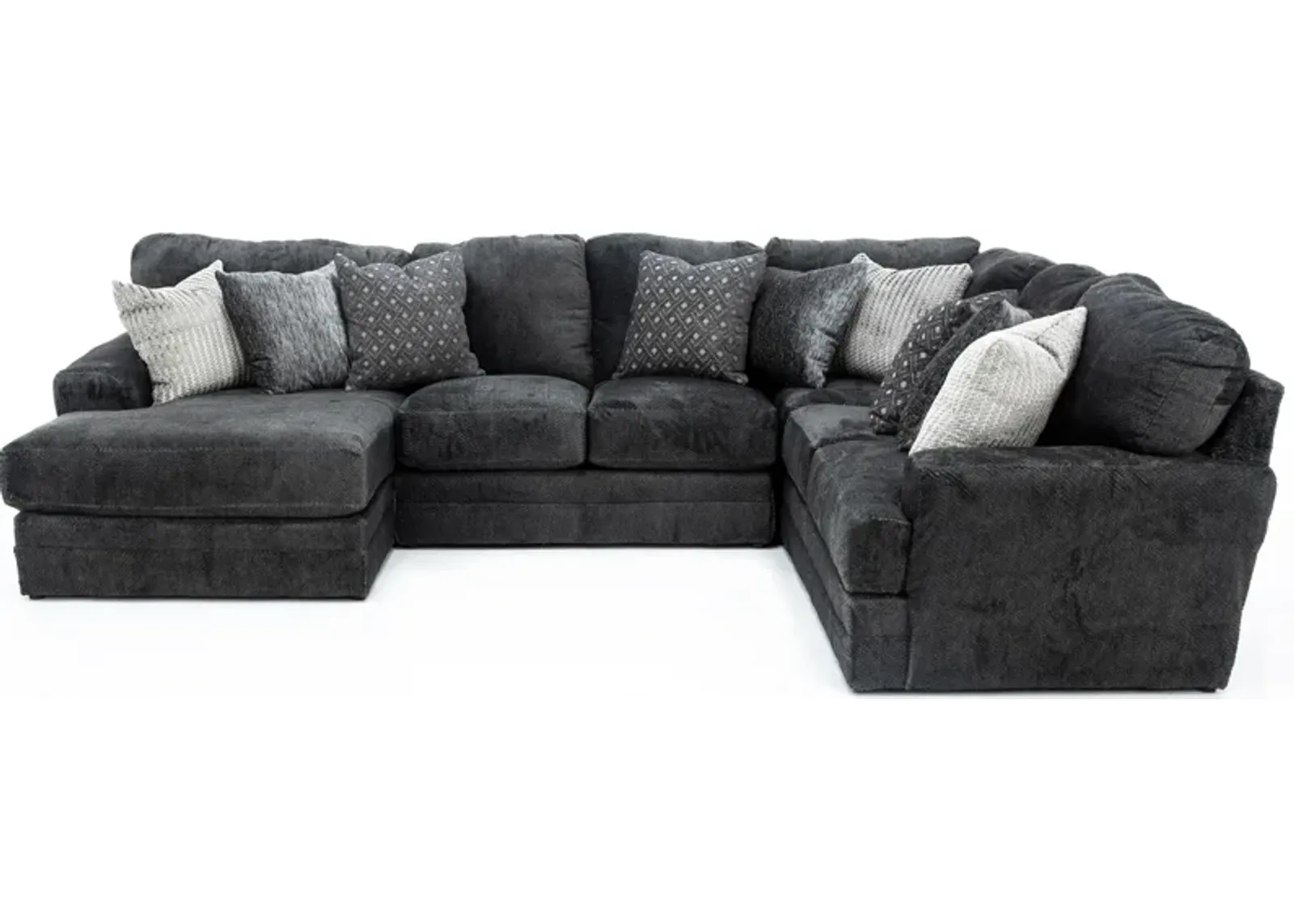 Snuggler 3-Pc. Sectional in Smoke