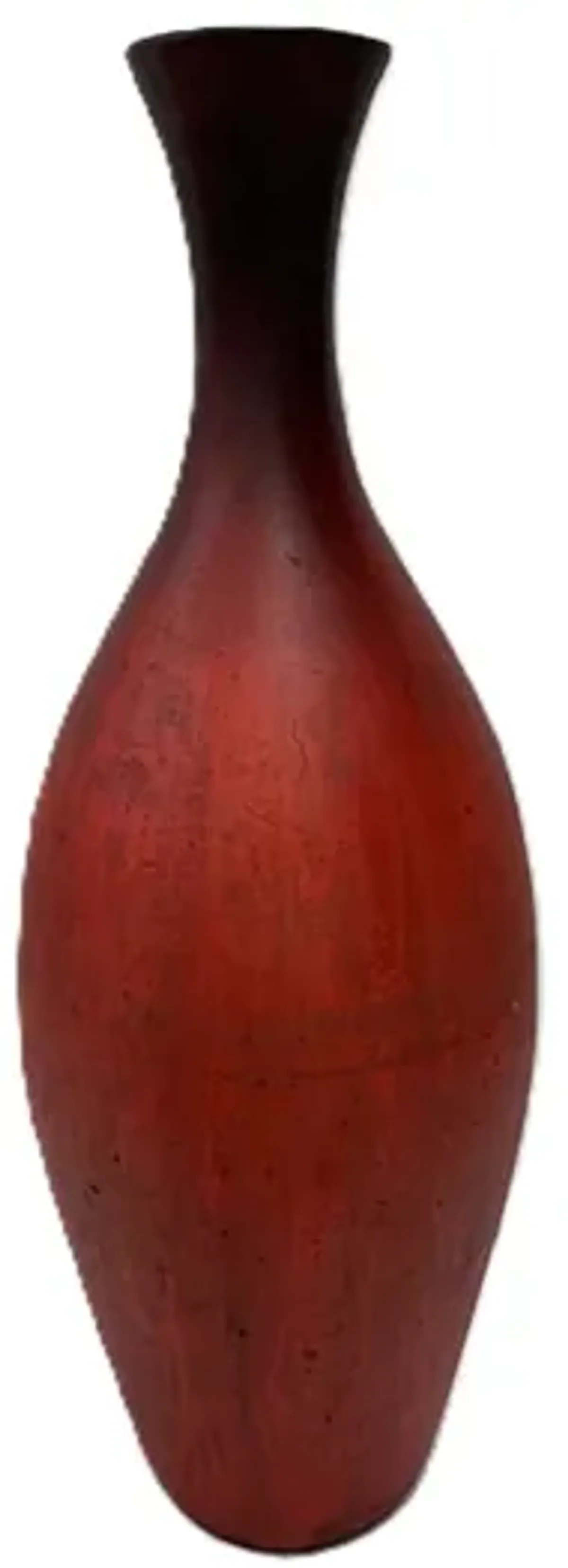 Large Red Floor Vase 13"W x 46"H