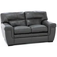 Levy Leather Loveseat