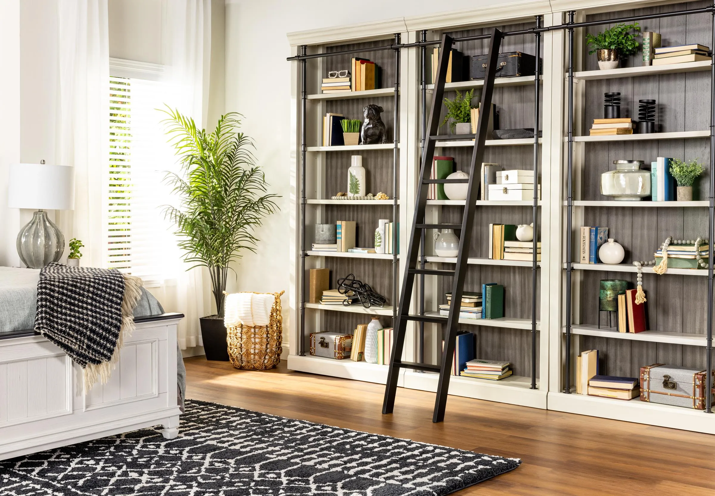 White Philippe Bookcase