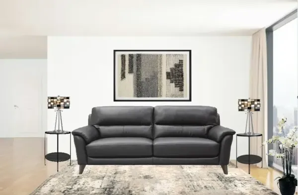 Greys Drum Tiffany-Style Glass Table Lamp 29.75"H