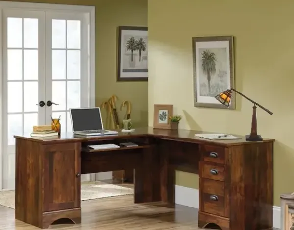 Addie Adjustable Tiffany-Style Glass Task Lamp 21.25"H