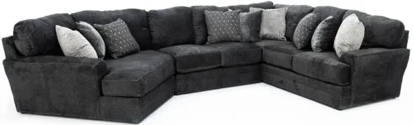 Snuggler 3 Pc. Sectional in Smoke