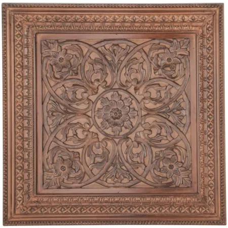 Wood Square Medallion Wall Décor 47"W x 47"H