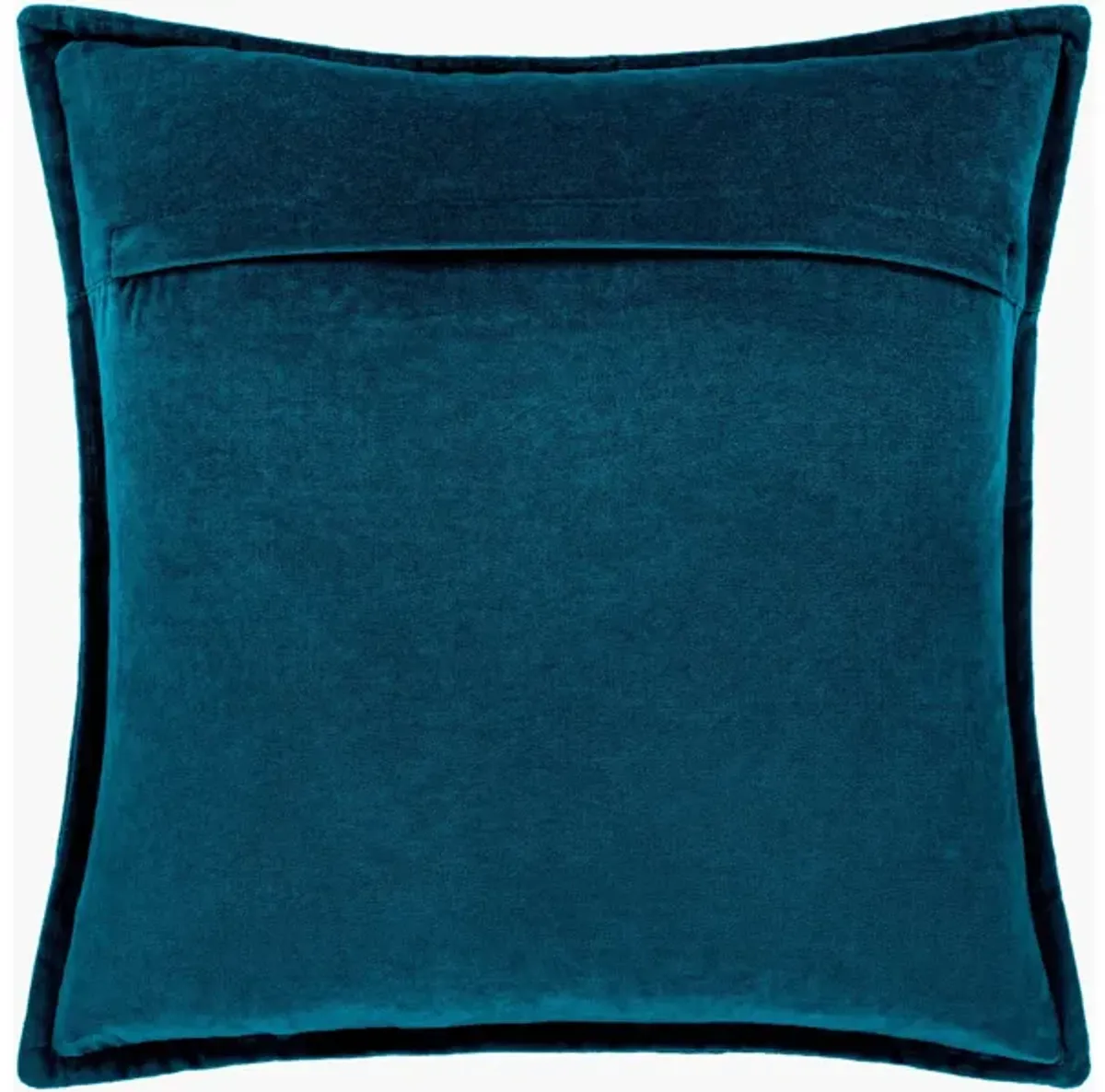 Teal Velvet Pillow 18"W x 18"H