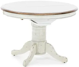 Distressed/White color