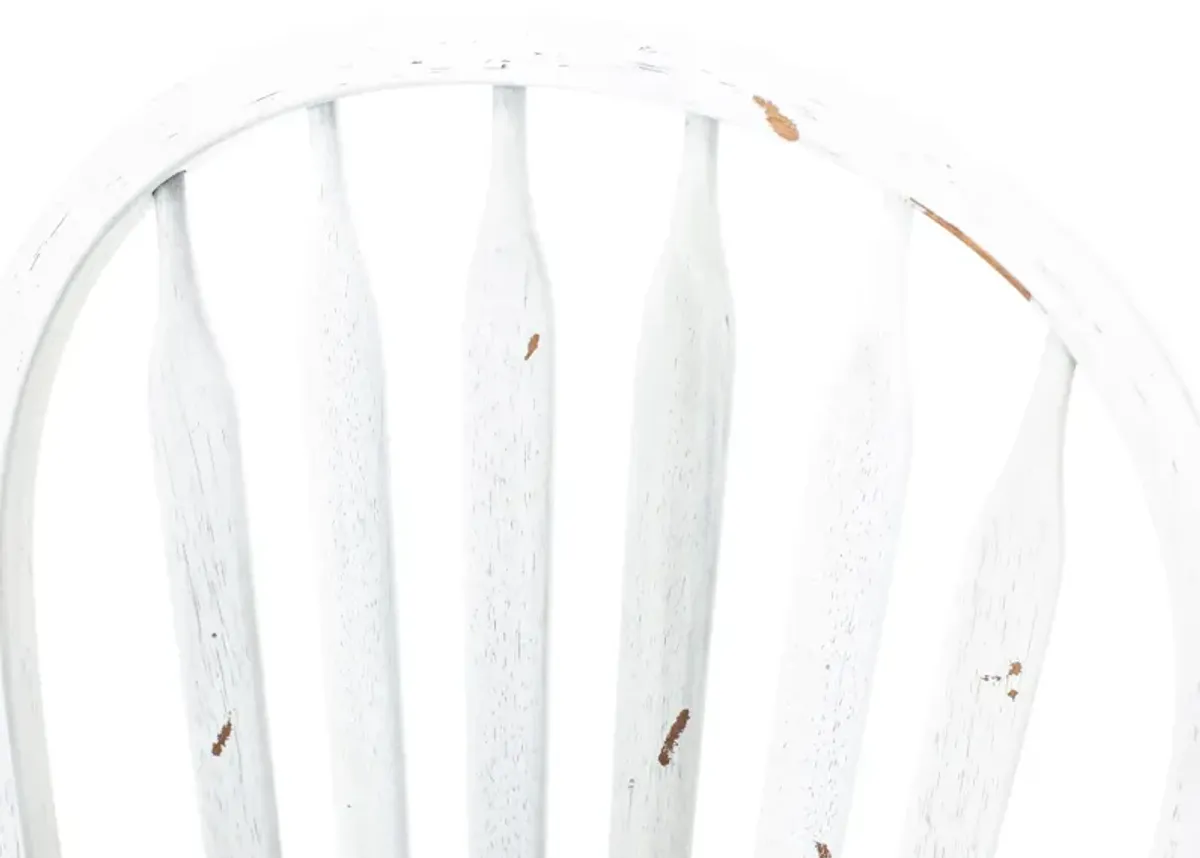 Windsor Side Chair In Weathered White