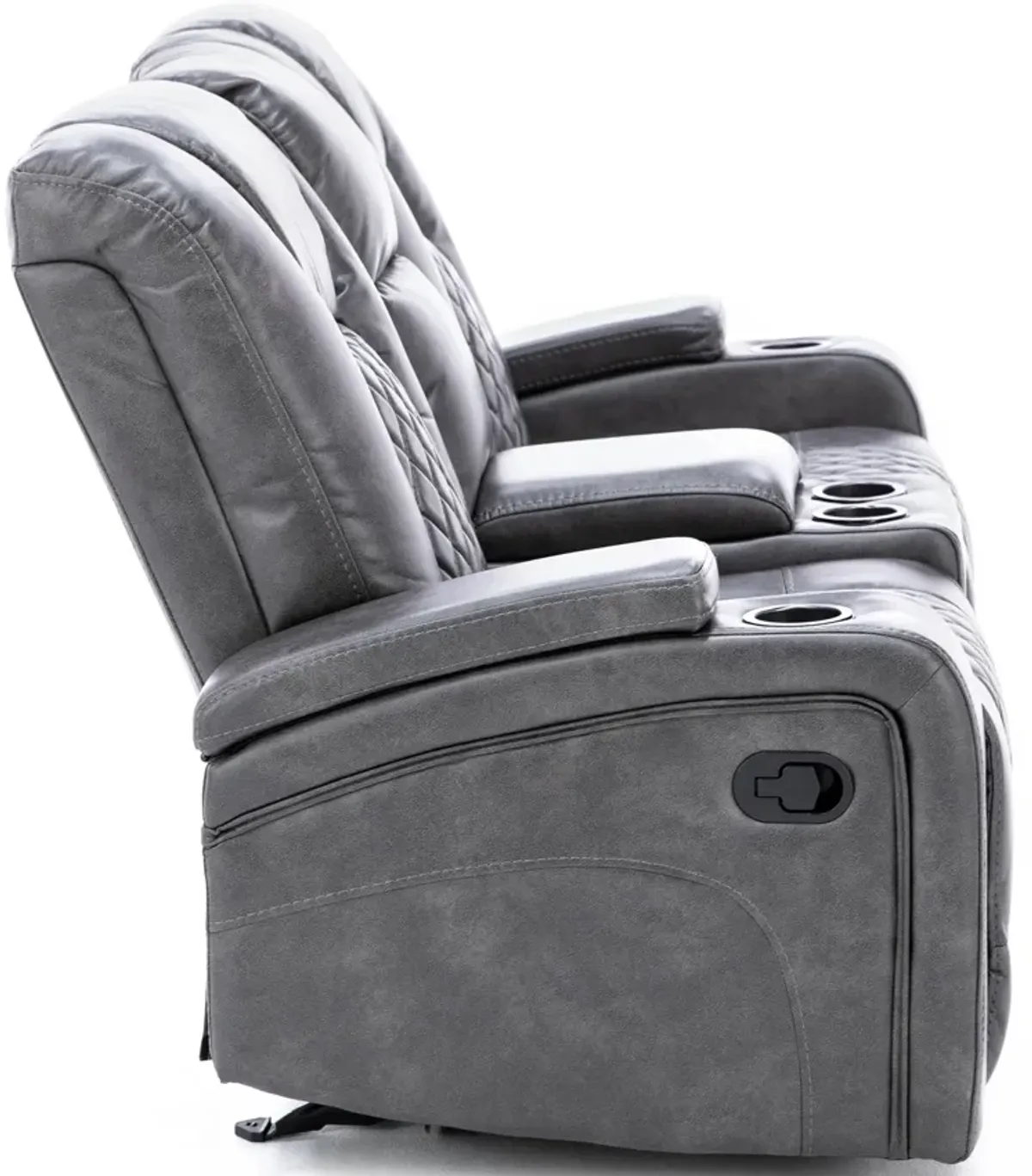 Applause Gliding Reclining Console Loveseat