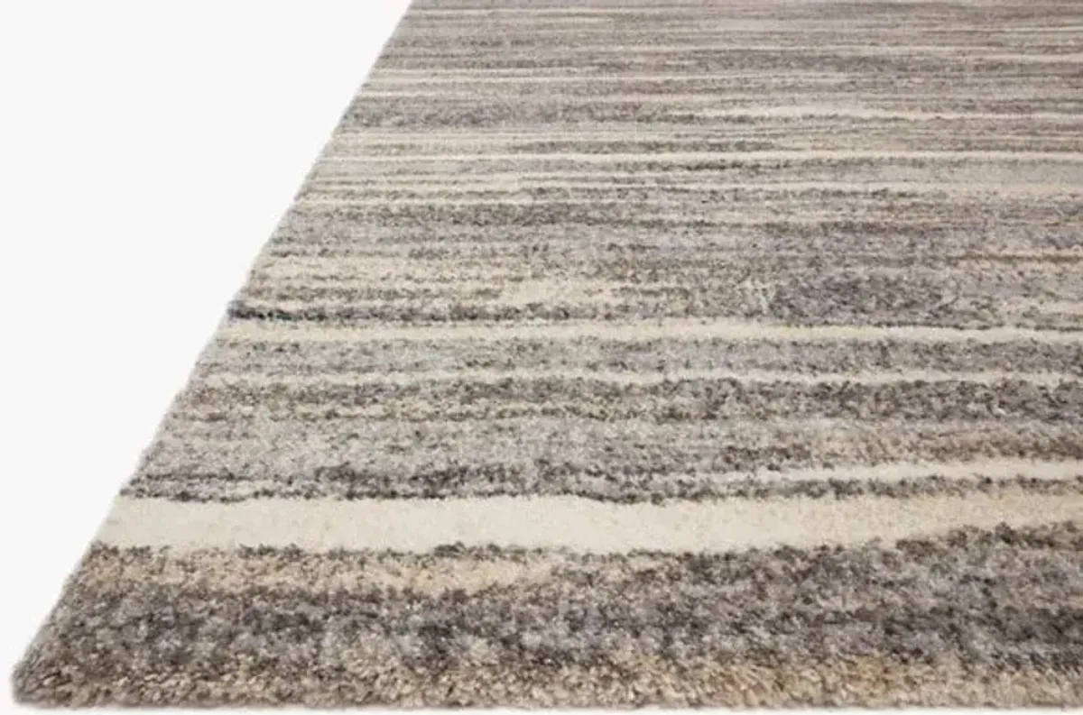 Theory Mist/Beige Area Rug 5'X 7'8"