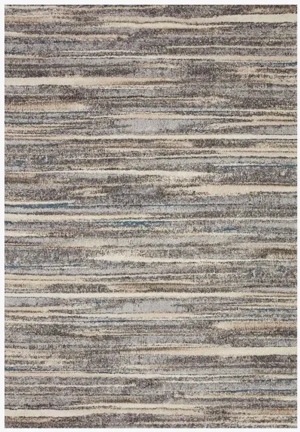 Theory Mist/Beige Area Rug 5'X 7'8"