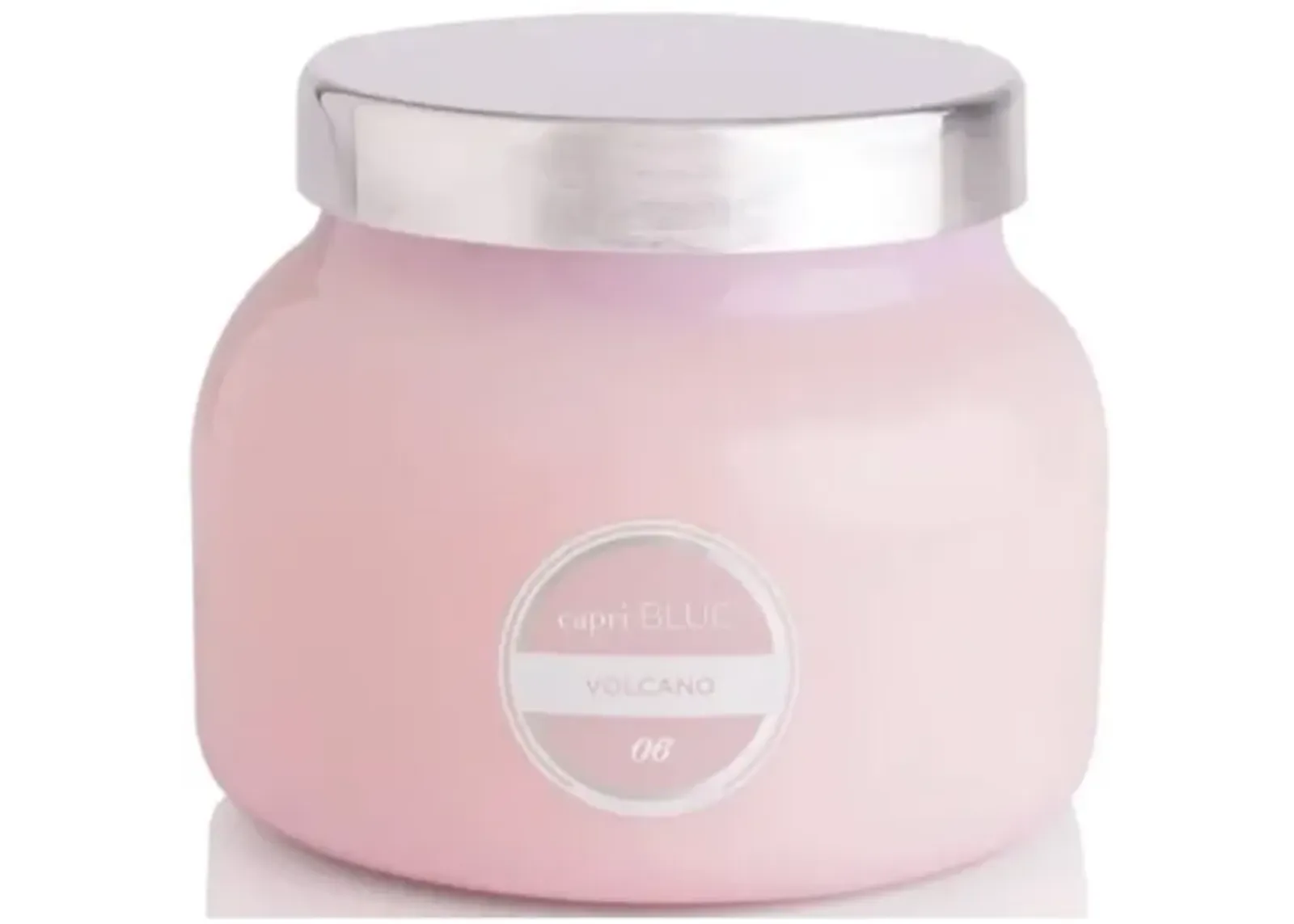 Pink Volcano 19oz Candle Jar 85Hrs 5"W X 4"H