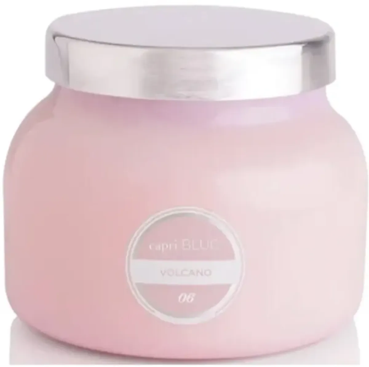 Pink Volcano 19oz Candle Jar 85Hrs 5"W X 4"H